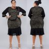 2.12 Golden Woman Turquoise Dress