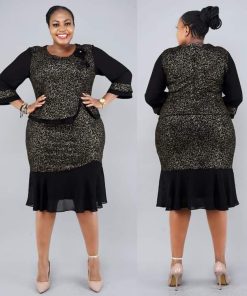 2.12 Golden Woman Turquoise Dress