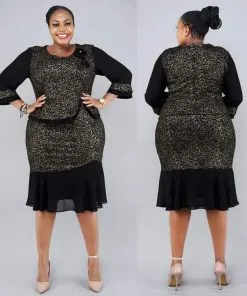 2.12 Golden Woman Turquoise Dress