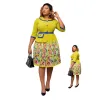 Floral Peplum Dress