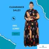 Summer maxi long sleeve dress