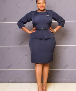 Alternative view of 60.7 Black Sassy Curves Dress