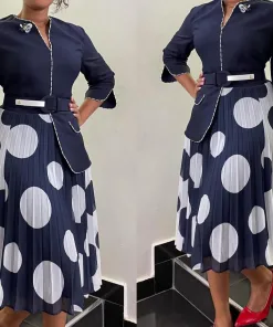 quality midi length skater dress