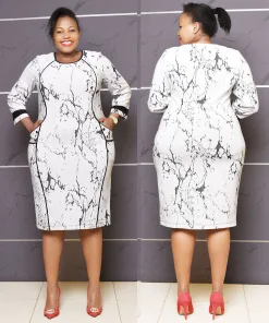 quality midi length straight dress