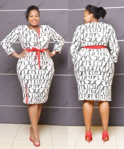 quality midi length straight dress