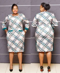 quality midi length straight dress