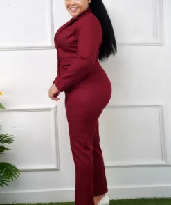 Alternative view of quality official trouser suit