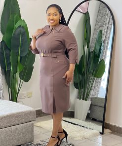 Alternative view of elegant official dresses