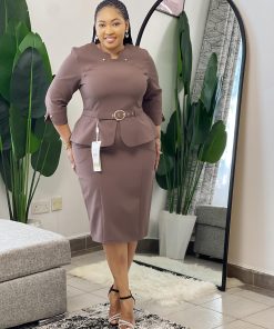 quality official midi length dresses