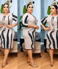 Alternative view of quality midi length dress