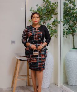 quality knee length bodycon dress