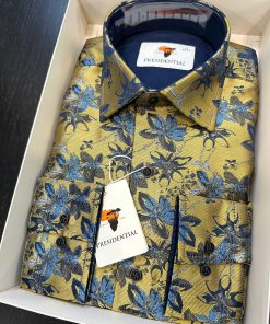 12.7 Command attention with every step in this bold PRESIDENTIAL shirt