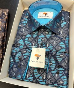 Alternative view of 12.15 Command attention with every step in this bold PRESIDENTIAL shirt