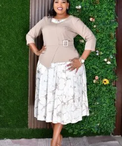 Elegant Occasion Midi Dress2