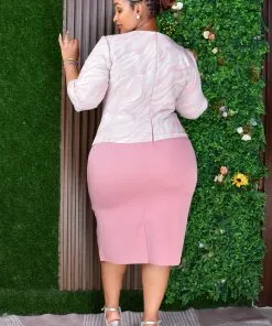 Alternative view of Elegant Occasion Midi Dress