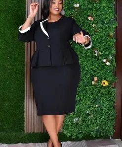 Classic Silhouette Sheath Dress